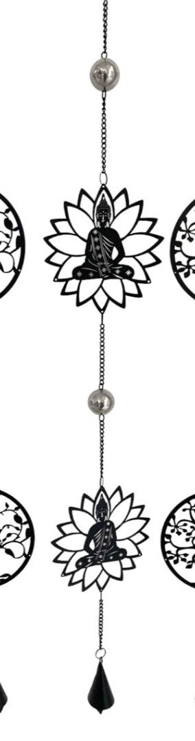 Espanta Espirito, Duplo, Preto, Bolas Prateadas, Arvores da vida, e buda flor de lotus (13cm) VARIEDADES