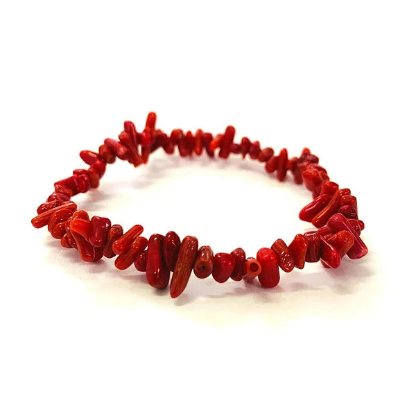 Pulseira Cascalho Coral