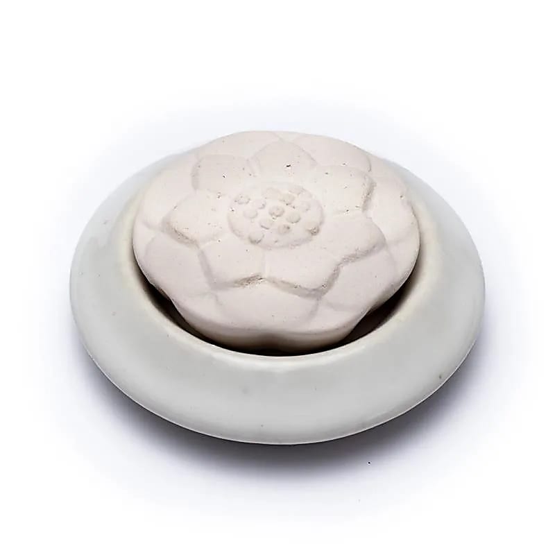 Pedra Difusora de Aroma Lotus Branco (7.5cm)