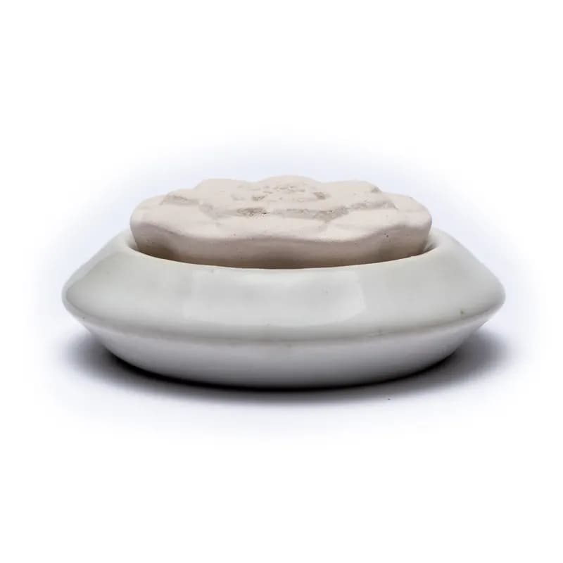 Pedra Difusora de Aroma Lotus Branco (7.5cm)