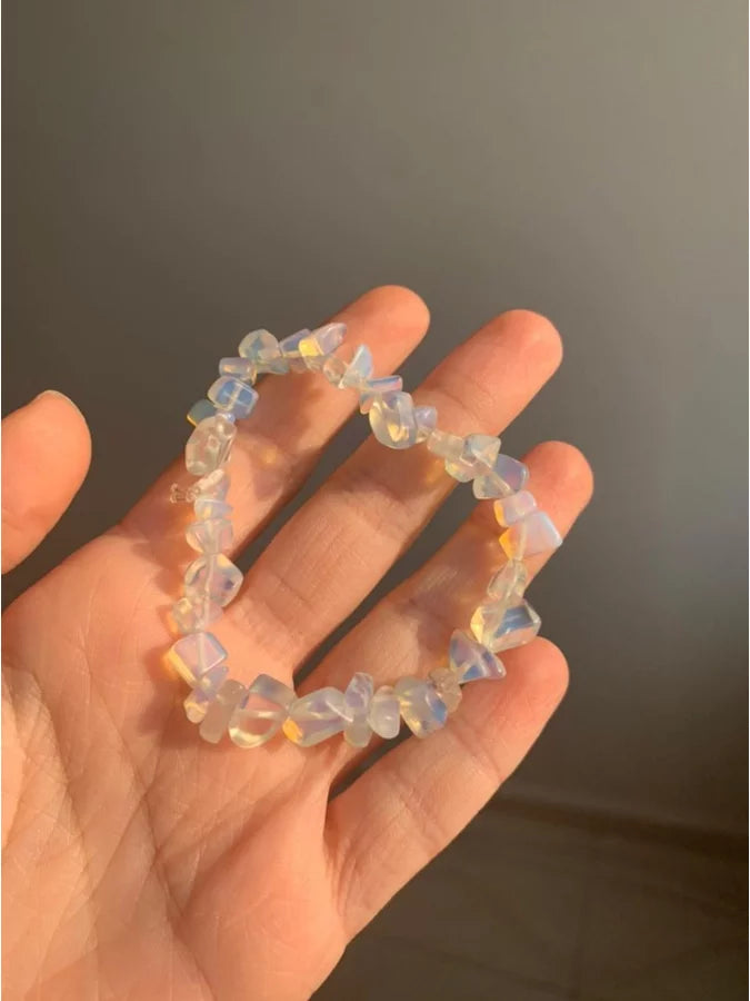 Pulseira Cascalho Opalite
