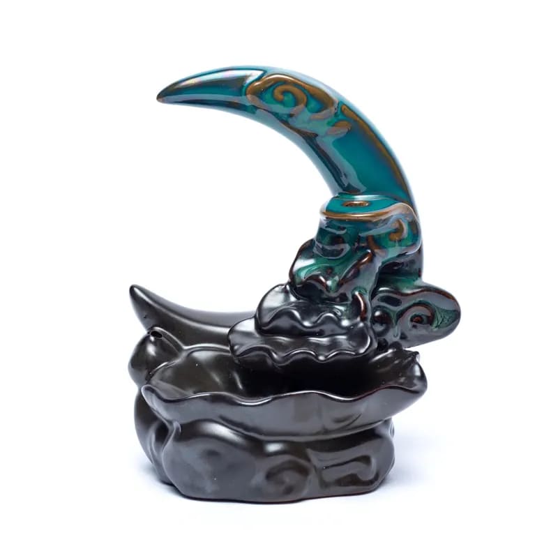 Backflow Incense Burner Moon