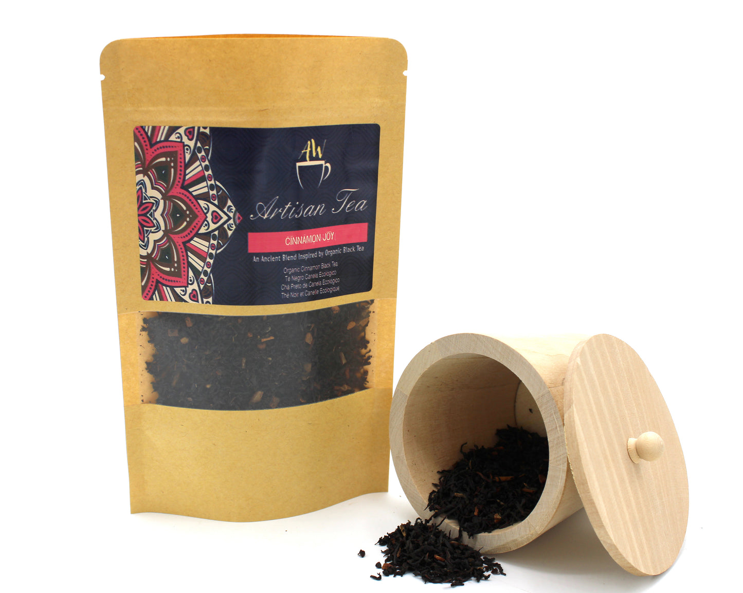 Chá Preto com Canela Orgânico (Cinnamon Joy) - 50g - Essencia Pura