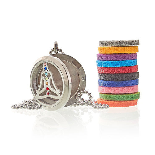 Colares de Aromoterapia 30mm Colar Brilhos (Variedades)