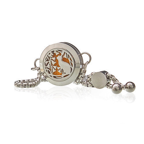 Pulseira de Corrente de Aromoterapia Asas