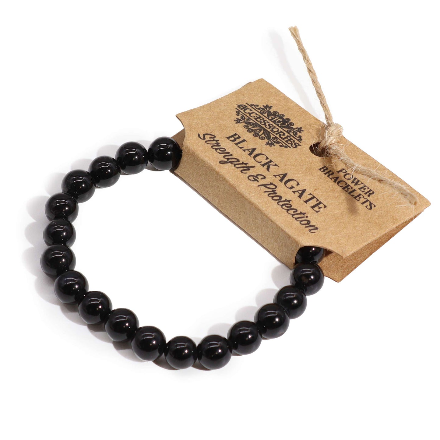 Pulseira Ágata Negra