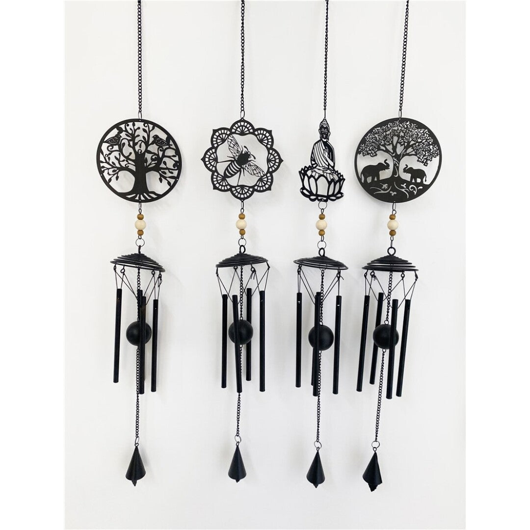 Mobil Metal Preto 11434- 13cm (Variedades) Árvore da Vida e Pássaros Abelha