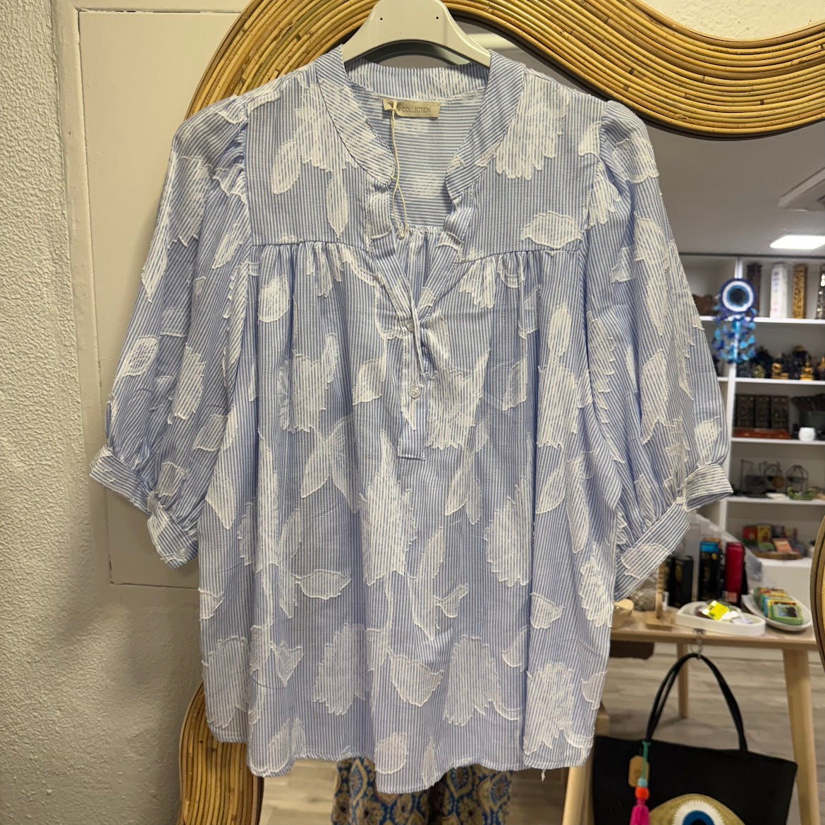9928 Blusas (Azul Bebe, Rosa Bebe)