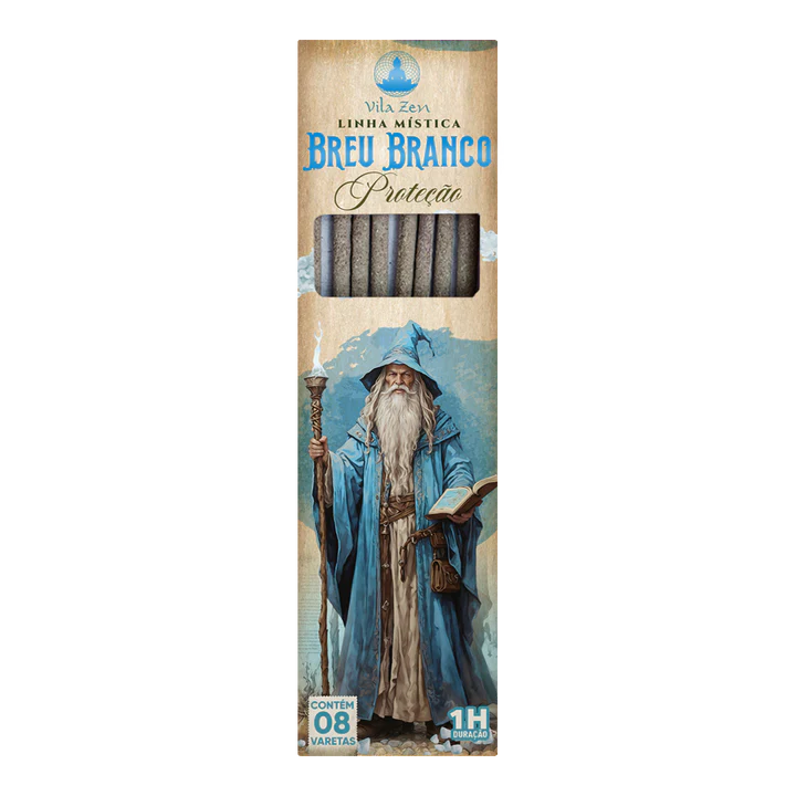 Incenso Vila Zen Breu Branco - Proteção