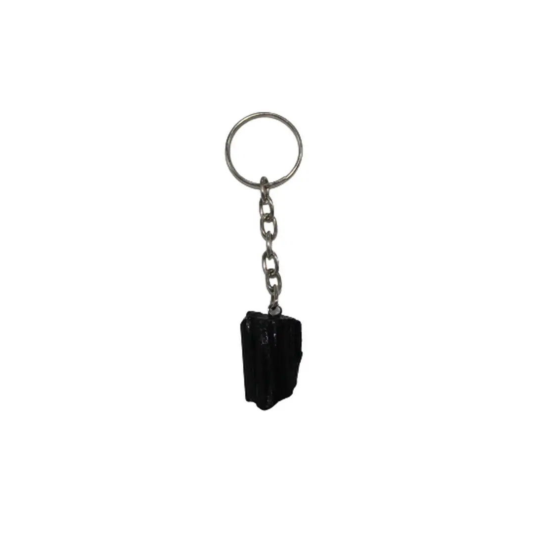 Portachaves Metal com Turmalina Negra
