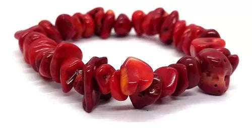 Pulseira Cascalho Coral