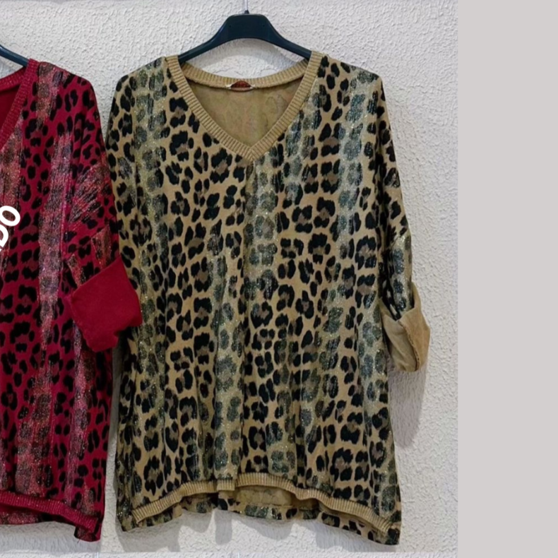 Blusa Animal Print Brilhante Bege