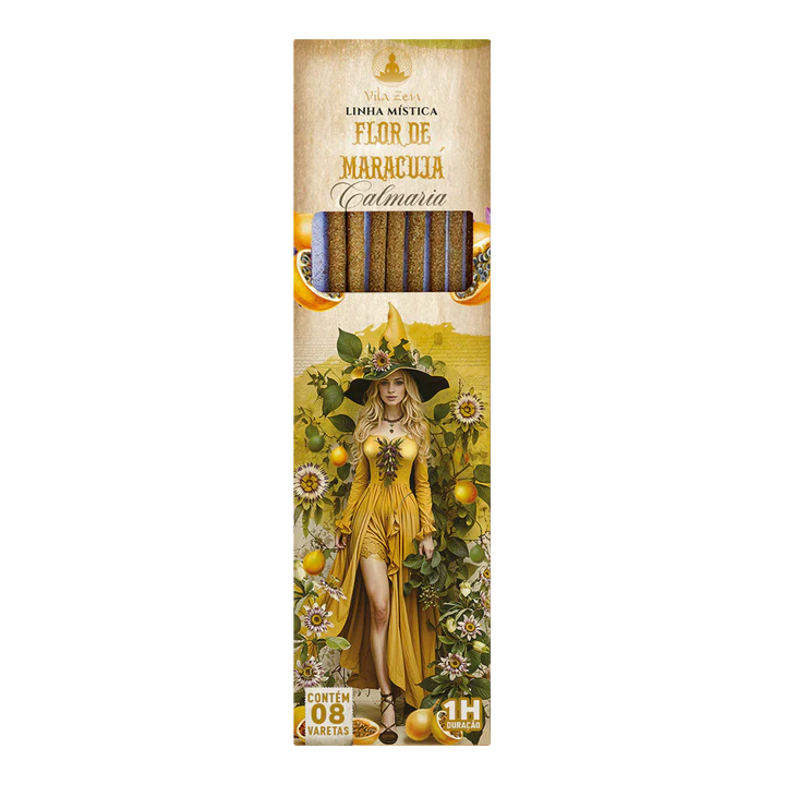 Incenso Vila Zen Flor de Maracujá - CALMANTE