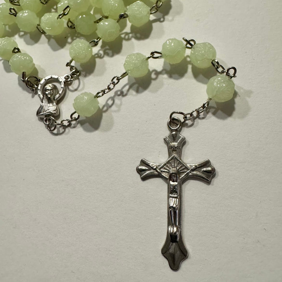 Terço Fluorescente N Sra Fatima (55cm)