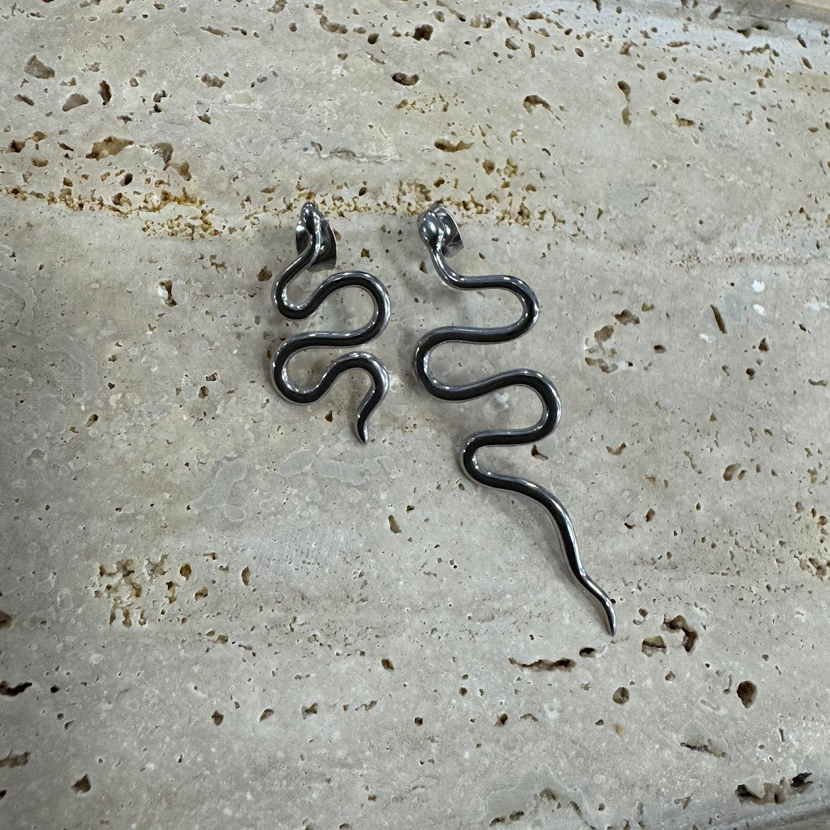 Brincos de Cobras VARIEDADES (Dourado/Prateado)