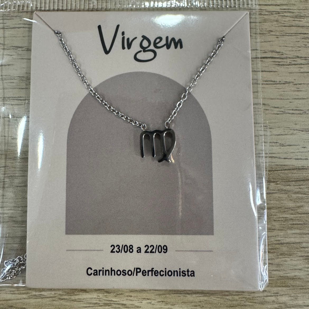 Fio Simbolos Signos PRATEADOS