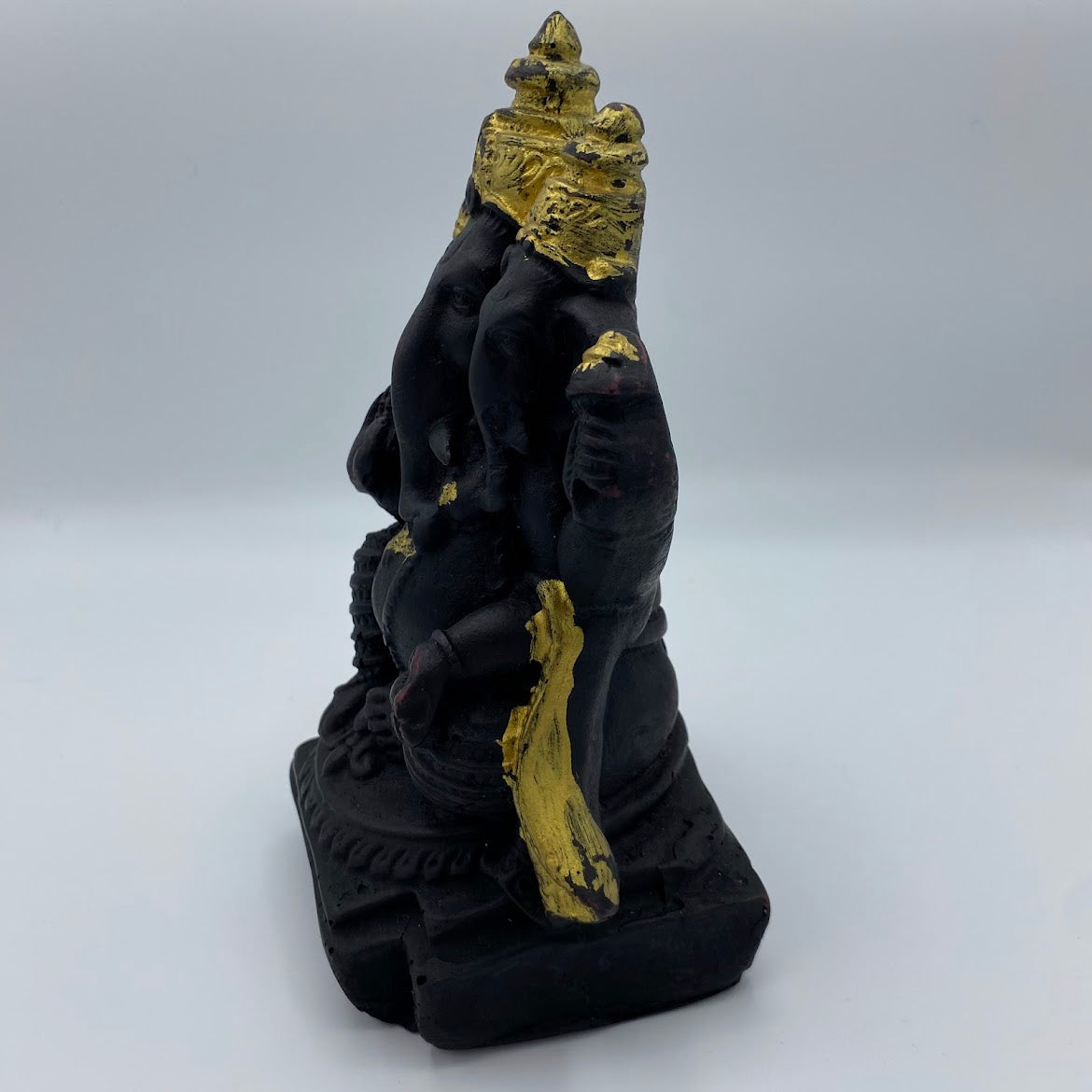 Estatueta Ganesha Triforça Ganesha (21x12cm)