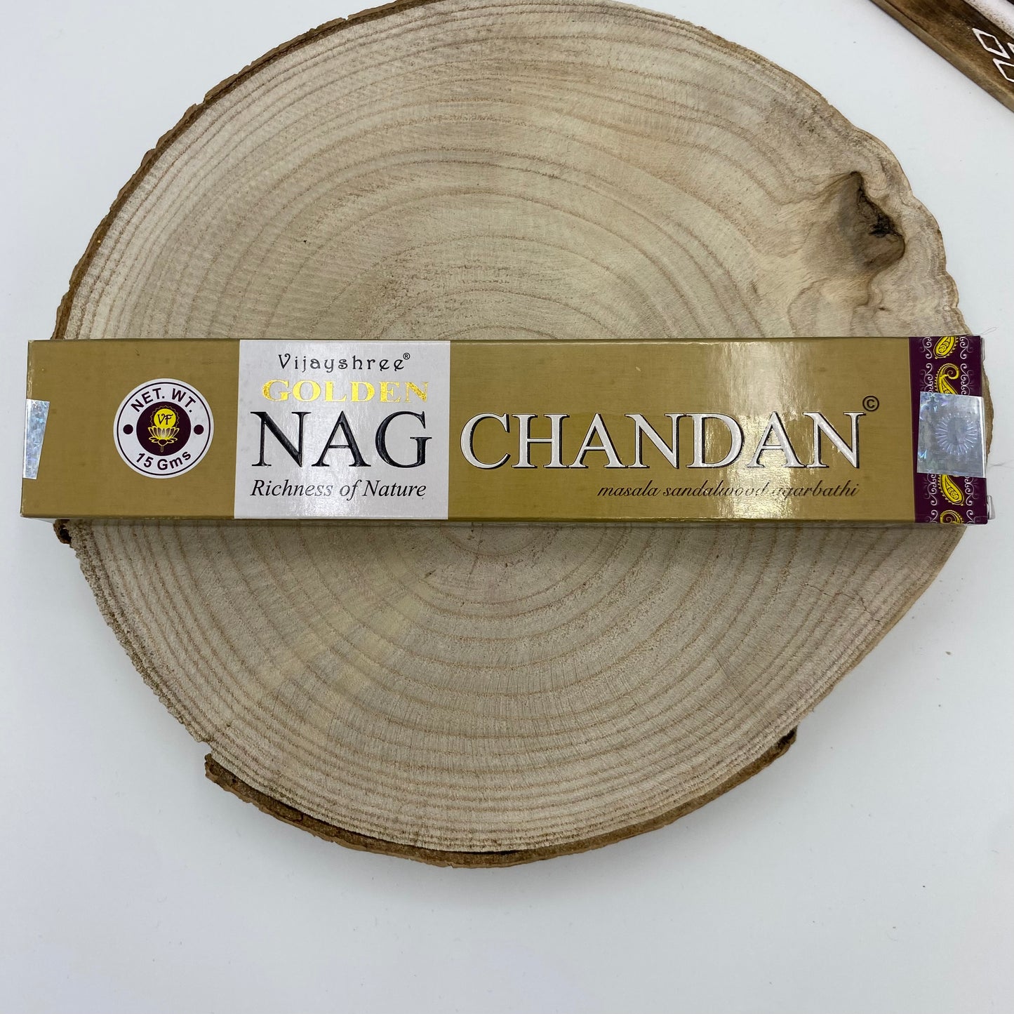 Incenso Cone Golden Nag Shampa Chandan