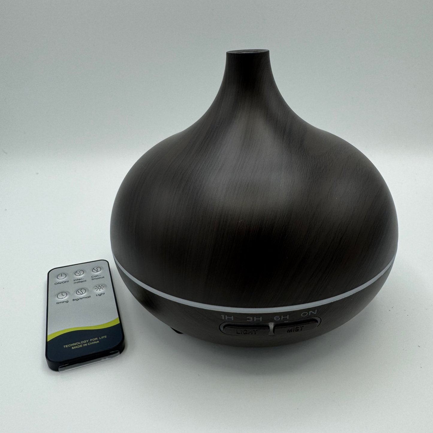Difusor de Aroma LED (com comando) Madeira Escura
