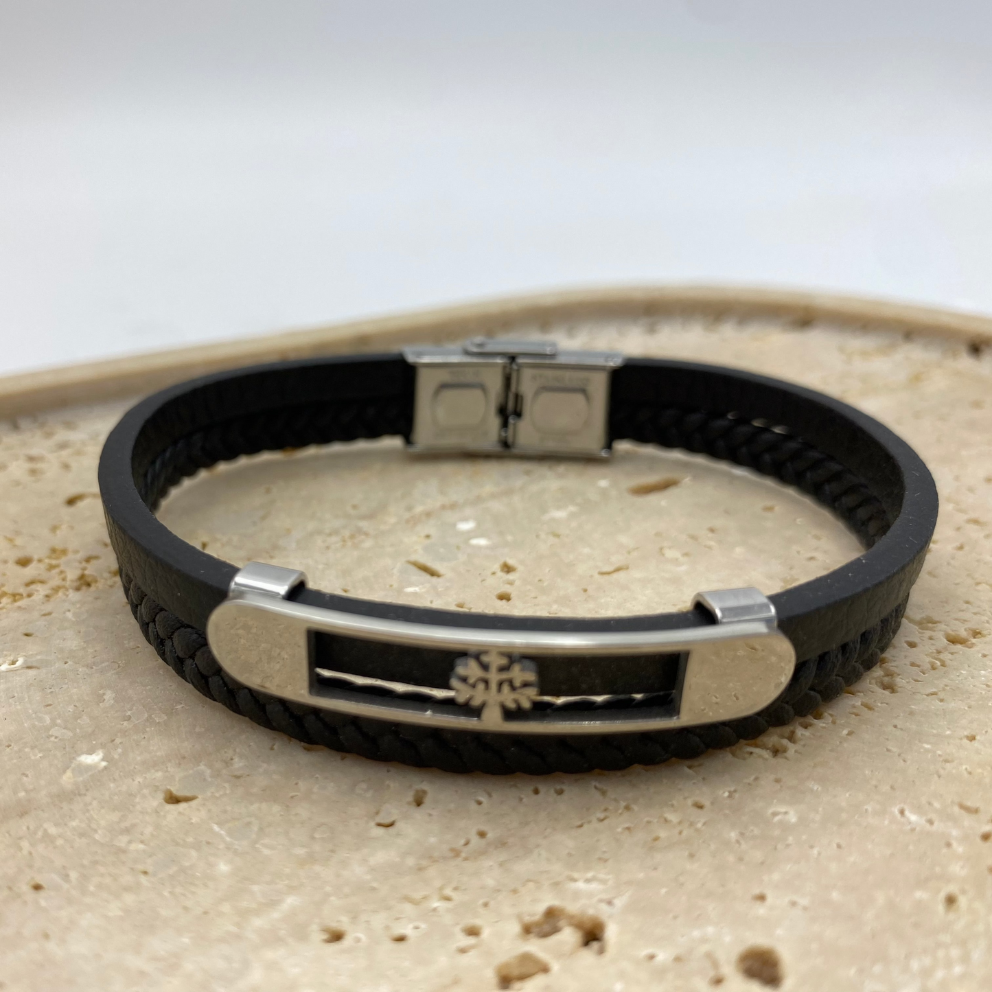 Pulseira Homem Multiplas Pele Assas