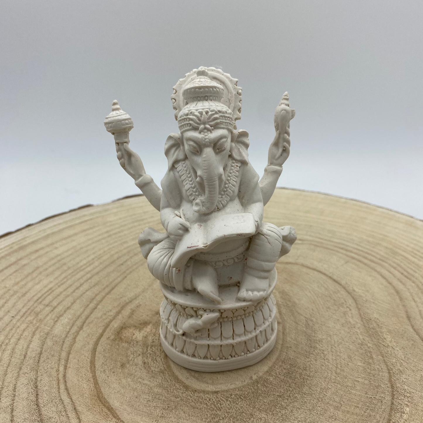 Ganeshas Brancos, Sentados, Medias (x4 Variedades)