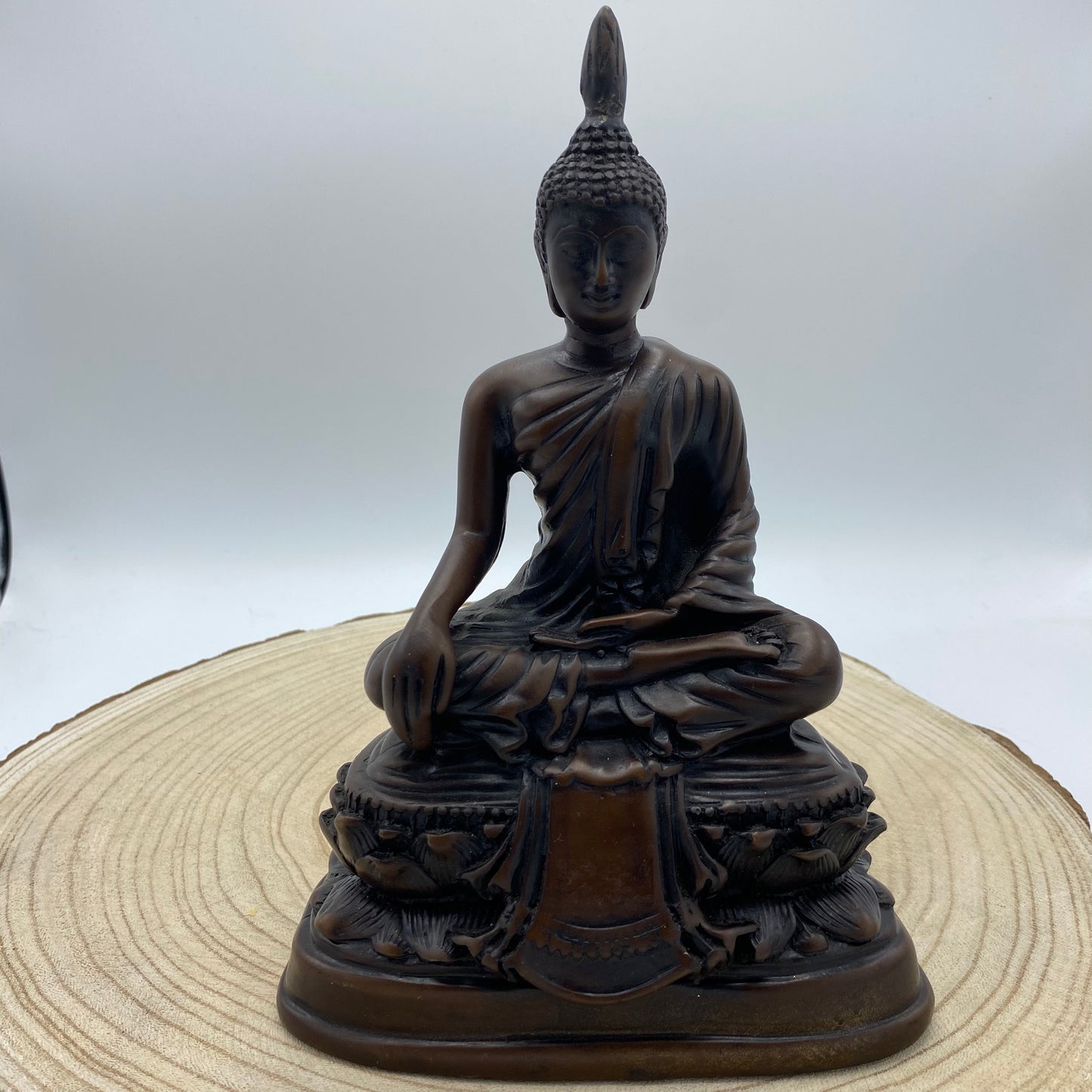 Buda Meditação Media Castanha