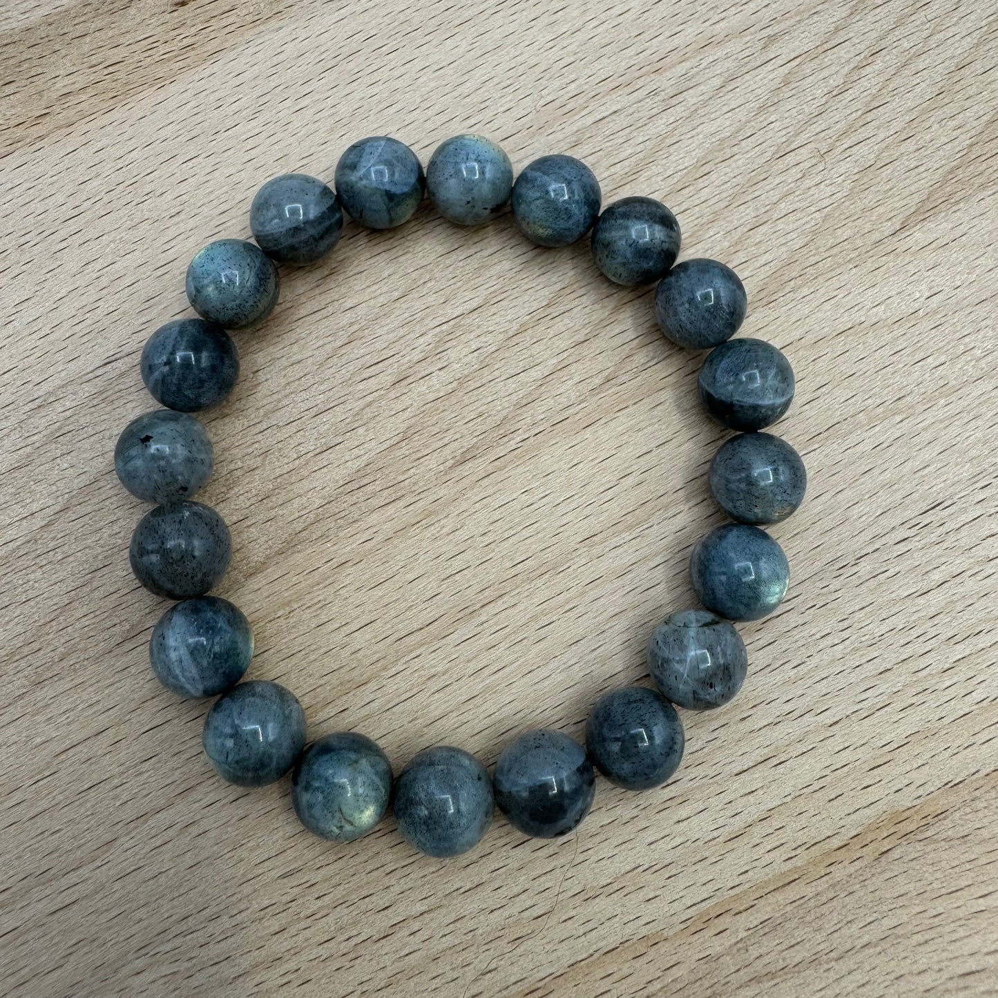 Pulseira Pedra Labradorita 10MM