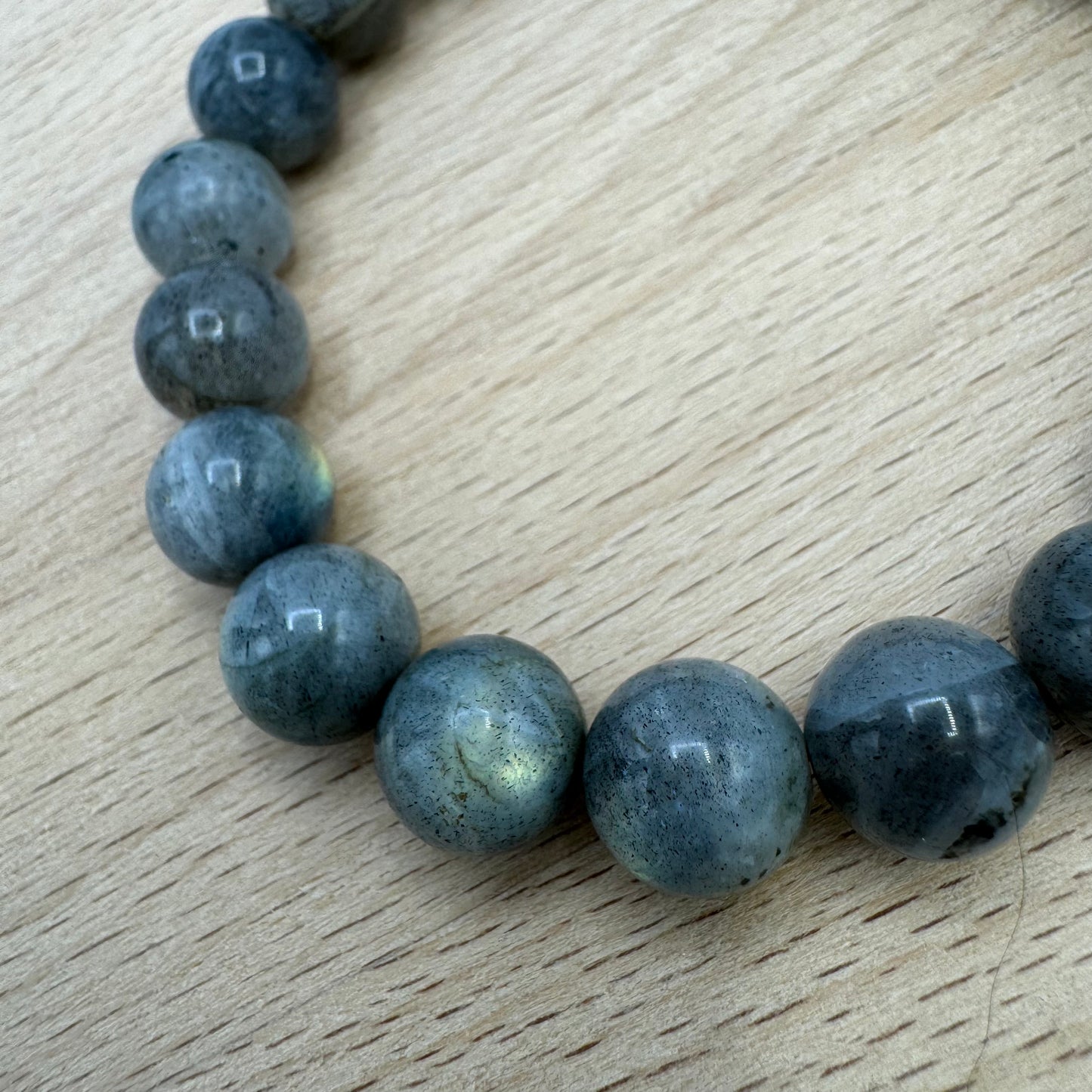 Pulseira Pedra Labradorita 10MM