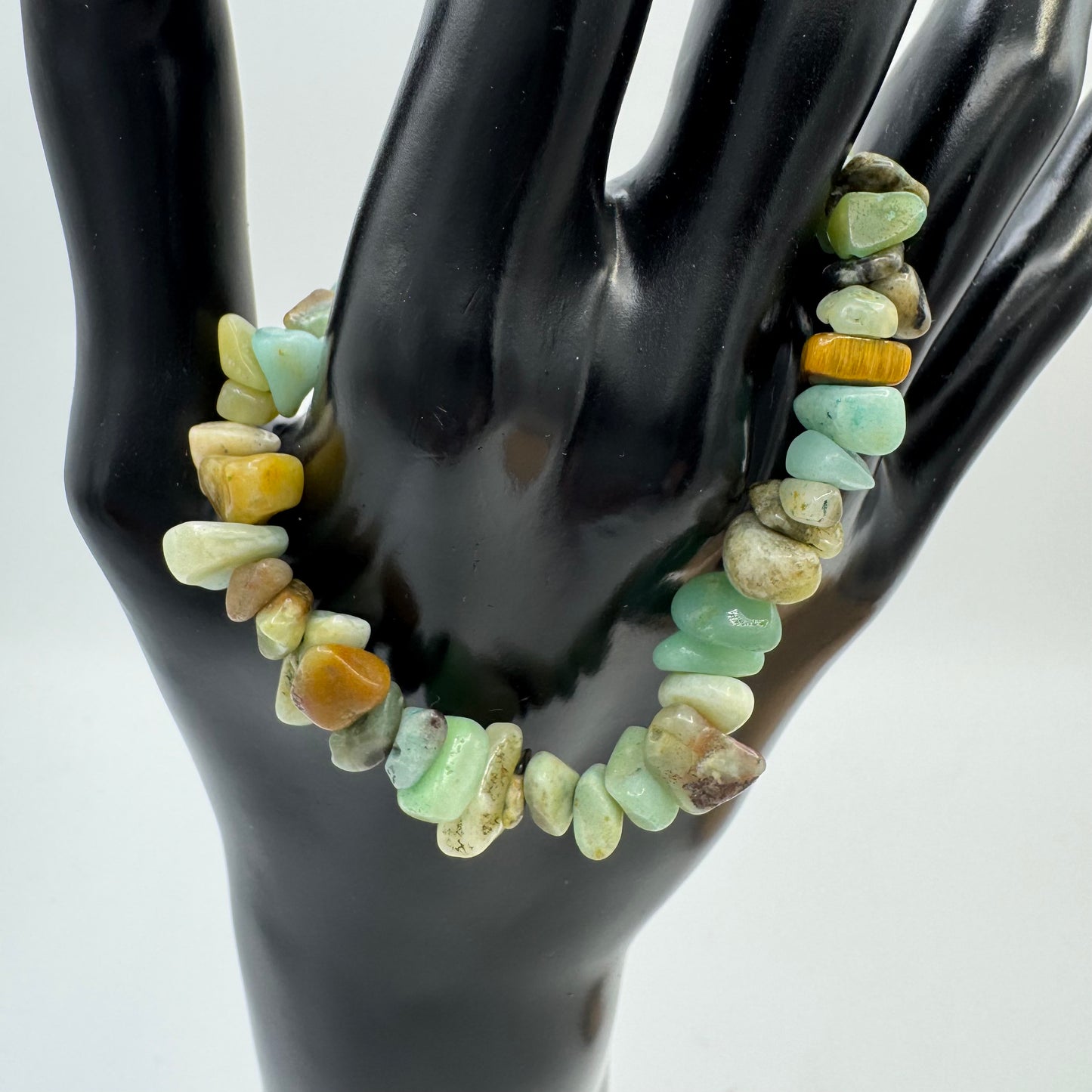 Pulseira Cascalho Amazonite