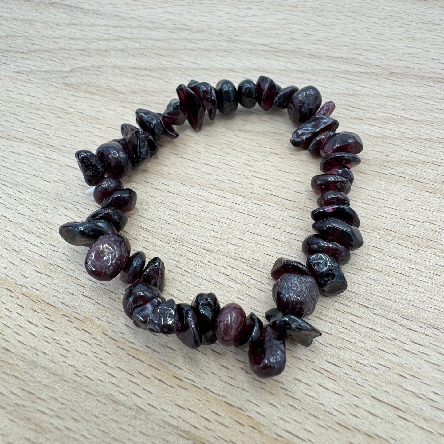 Pulseira Cascalho Granada