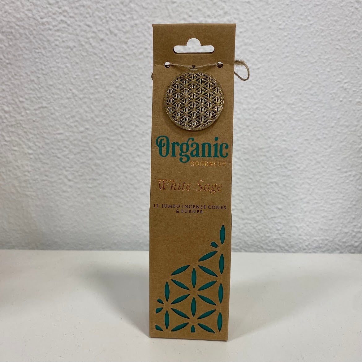 Incenso Cone Organico Masala, Salvia Branca