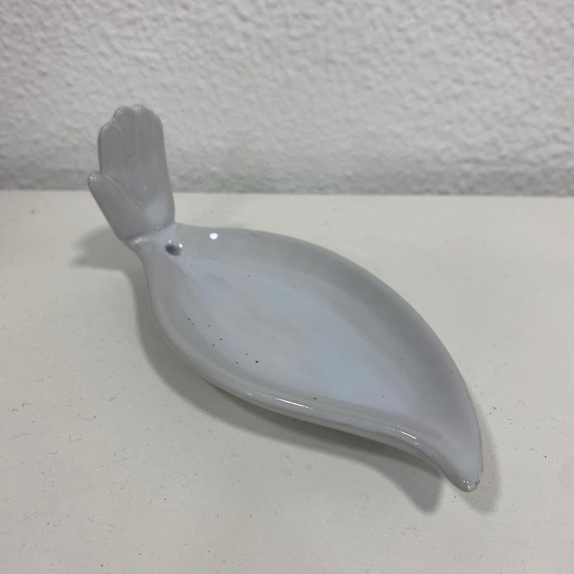 Queimador Incenso Ceramica 14x6.5x6cm (VARIEDADES) Azul