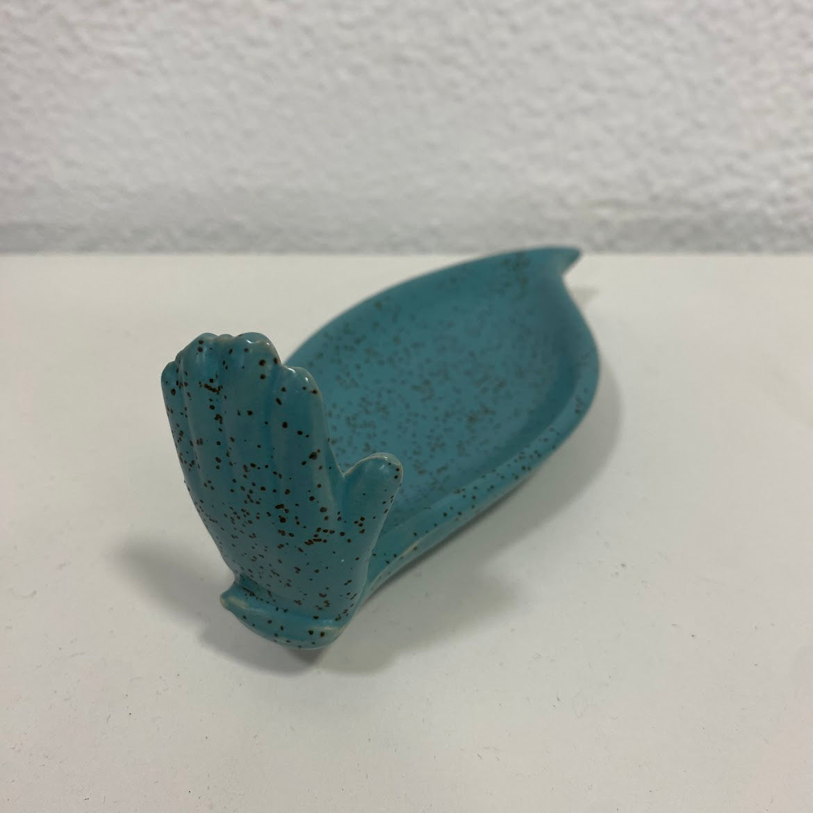 Queimador Incenso Ceramica 14x6.5x6cm (VARIEDADES) Azul
