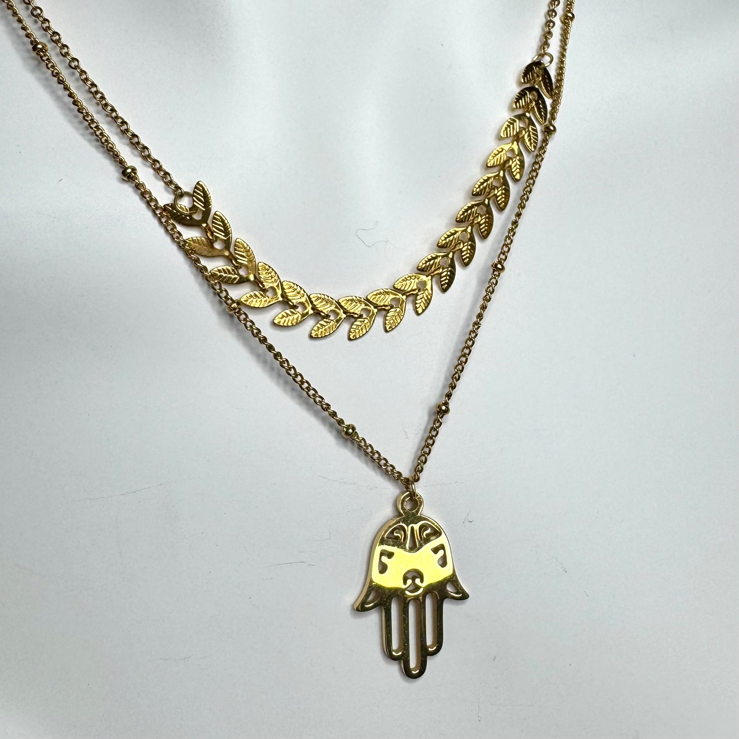 Fio Inox Dourado Duplo - Mão