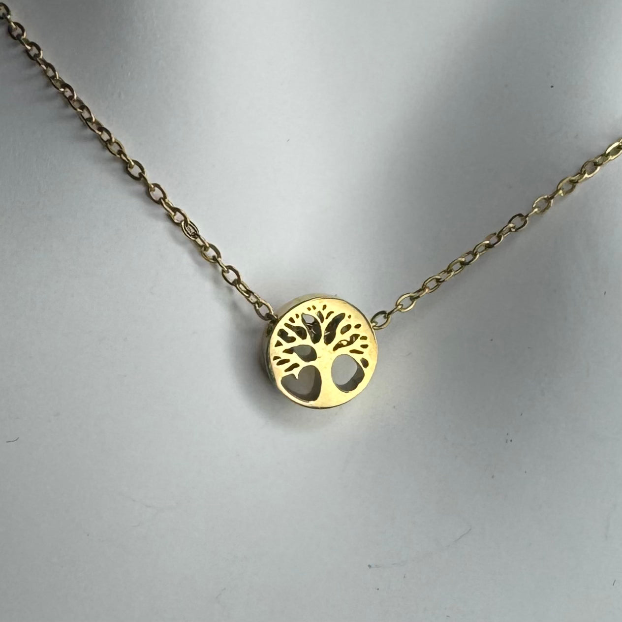 Fio Inox Dourado - Árvore Vida Mini