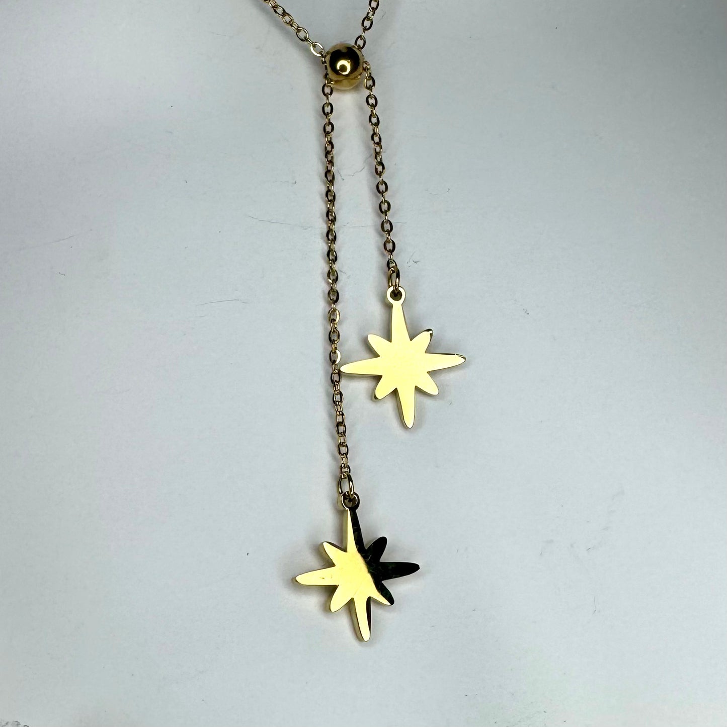 Fio Inox Dourado - Estrelas