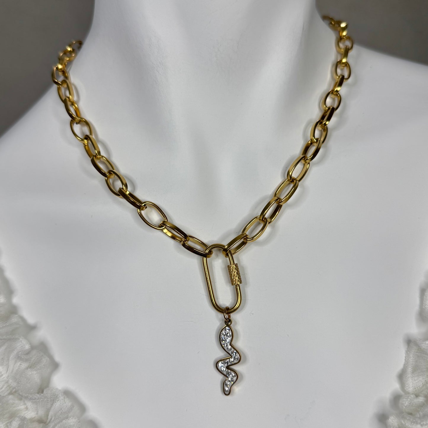 Fio Inox Dourado - Arnês (Variantes)
