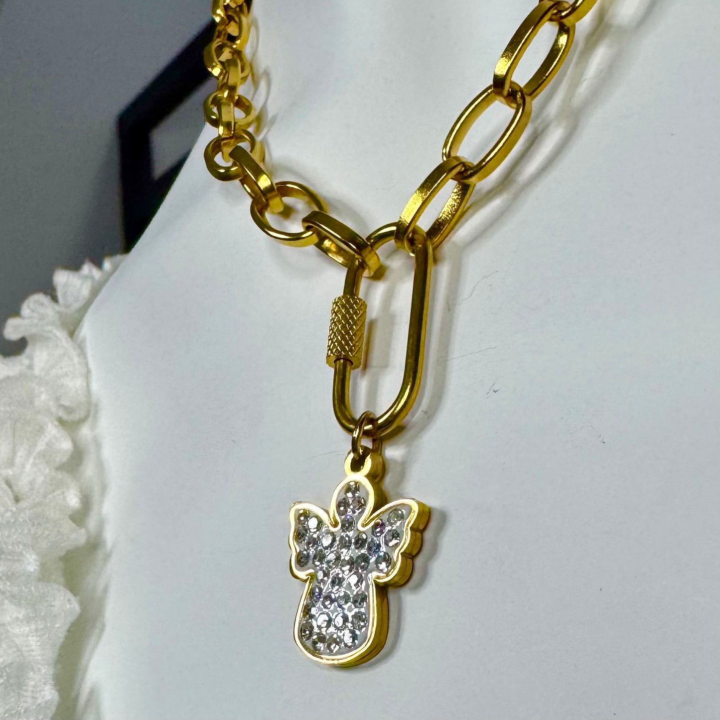 Fio Inox Dourado - Arnês (Variantes)