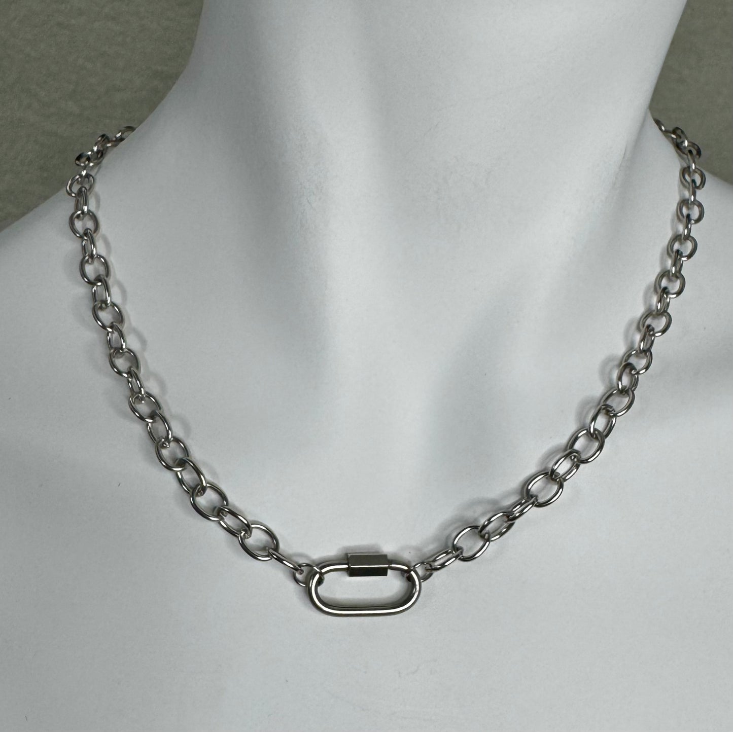 Fio Prateado Inox - Corrente Arnês