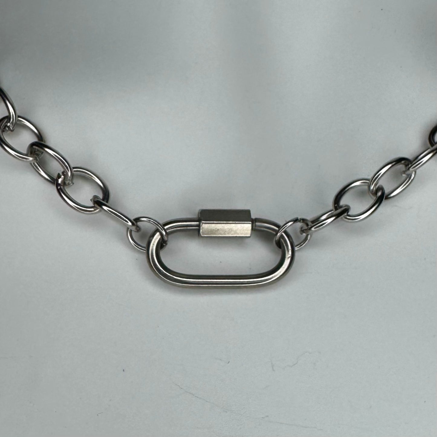 Fio Prateado Inox - Corrente Arnês