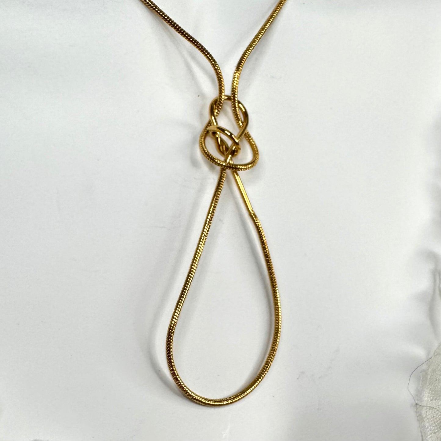Fio Inox Dourado - Nó Grande