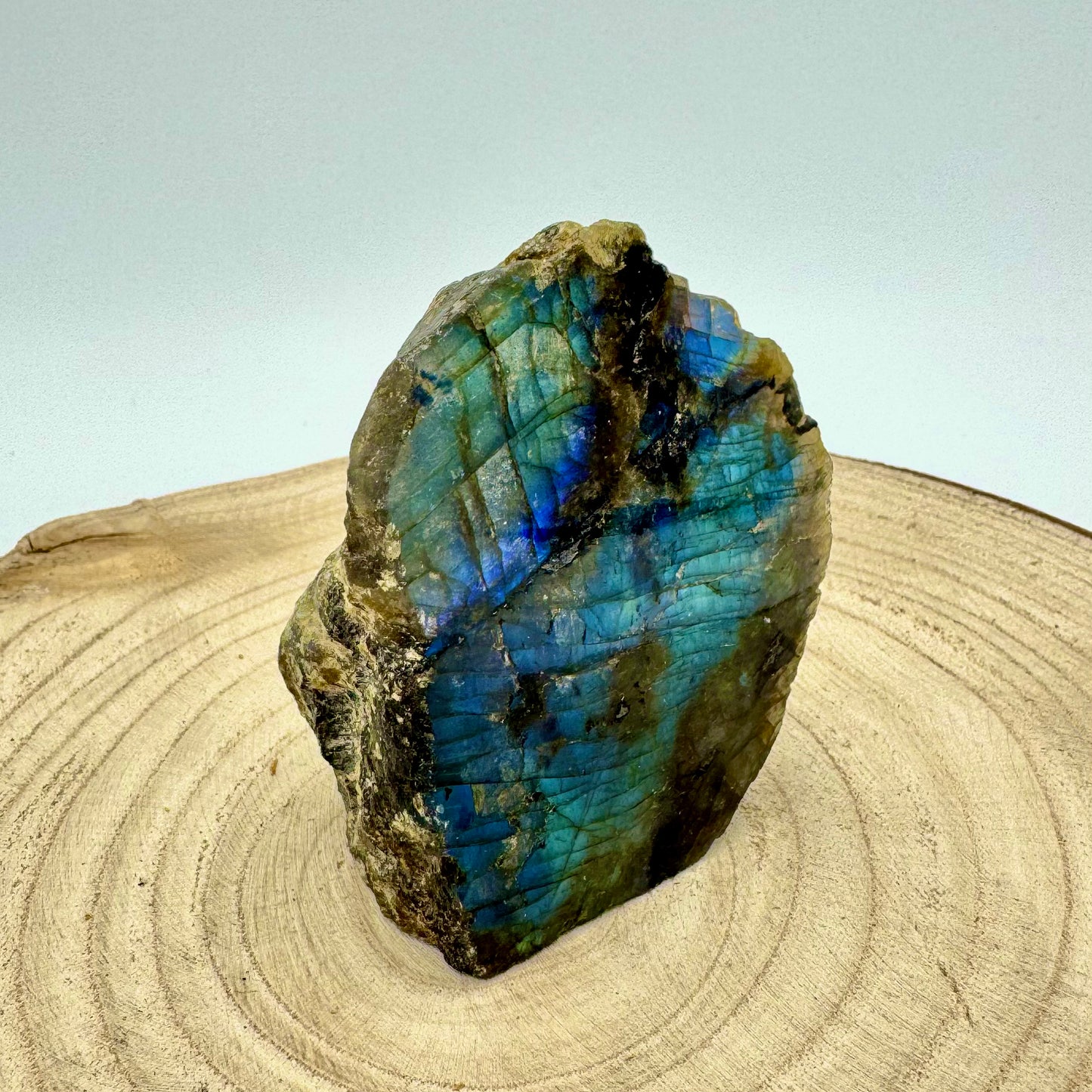 Labradorite com uma Fase Polida - 250g