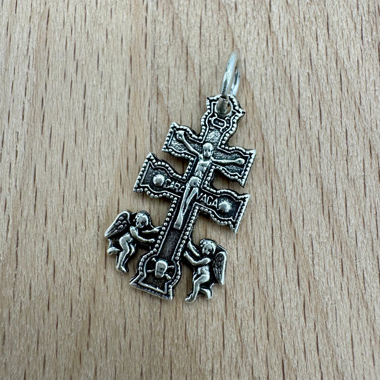 Cruz de Caravaca - Prateada