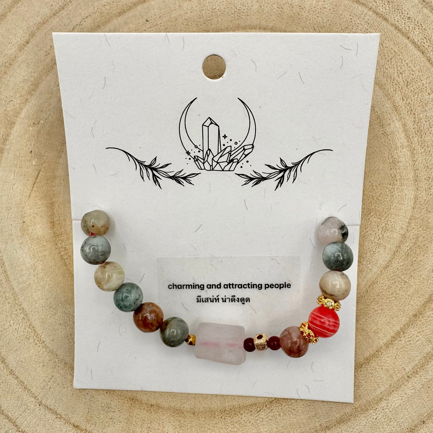 Pulseira Tailandesas c/ Intençóes - Charme e Atração (VARIEDADES)