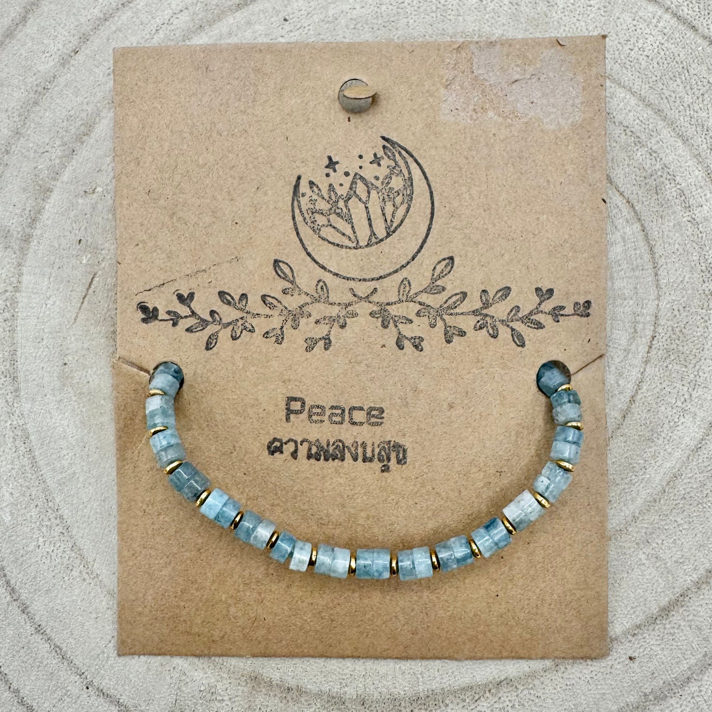Pulseira Tailandesas c/ Intençóes - Paz (VARIEDADES)