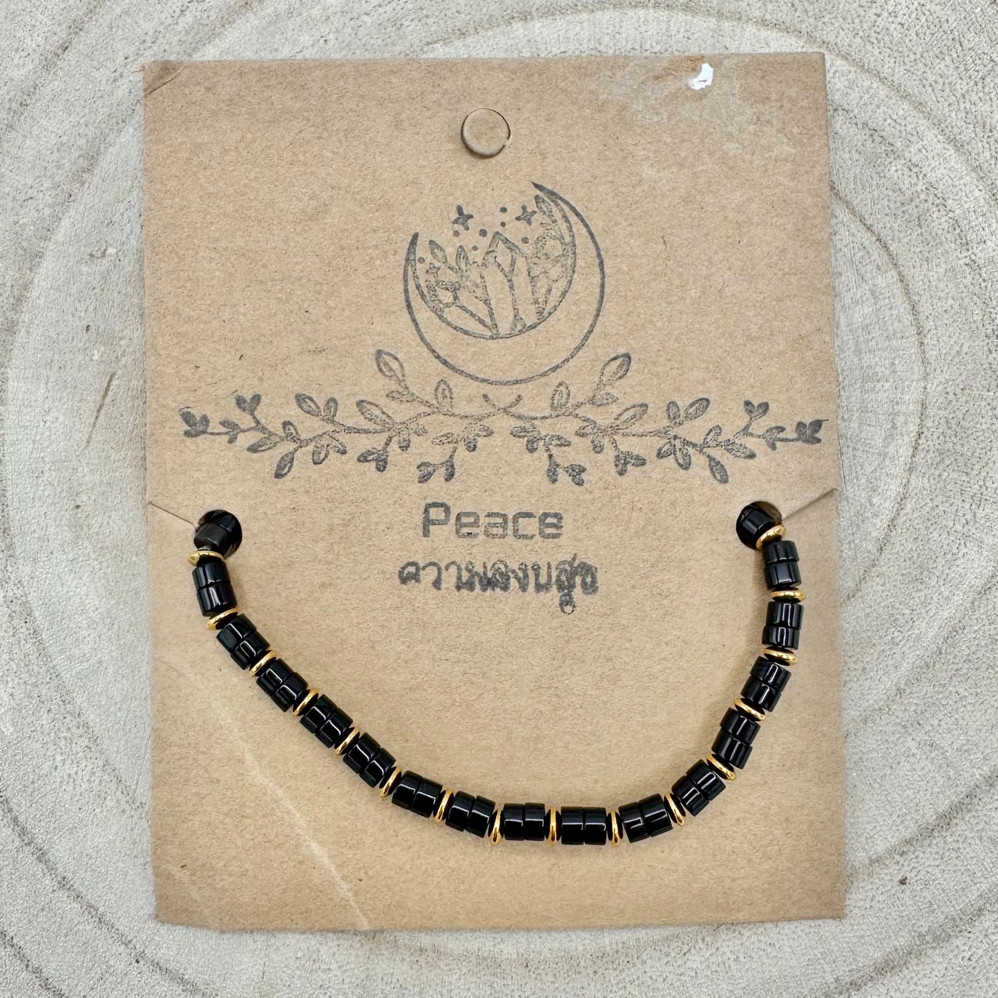 Pulseira Tailandesas c/ Intençóes - Paz (VARIEDADES)
