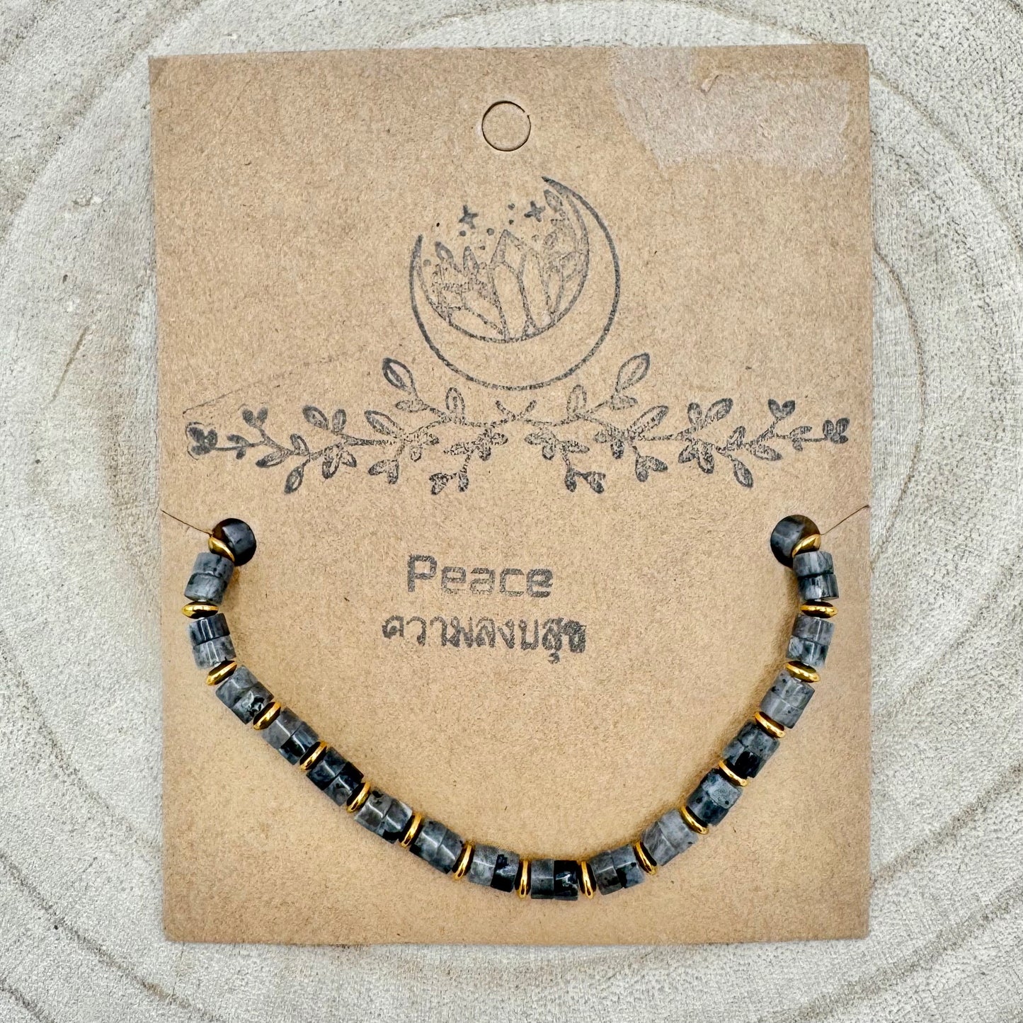 Pulseira Tailandesas c/ Intençóes - Paz (VARIEDADES)