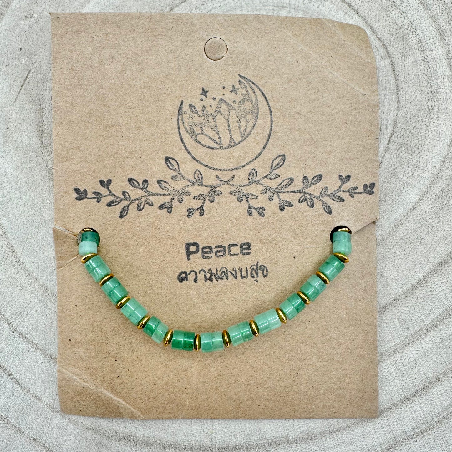 Pulseira Tailandesas c/ Intençóes - Paz (VARIEDADES)