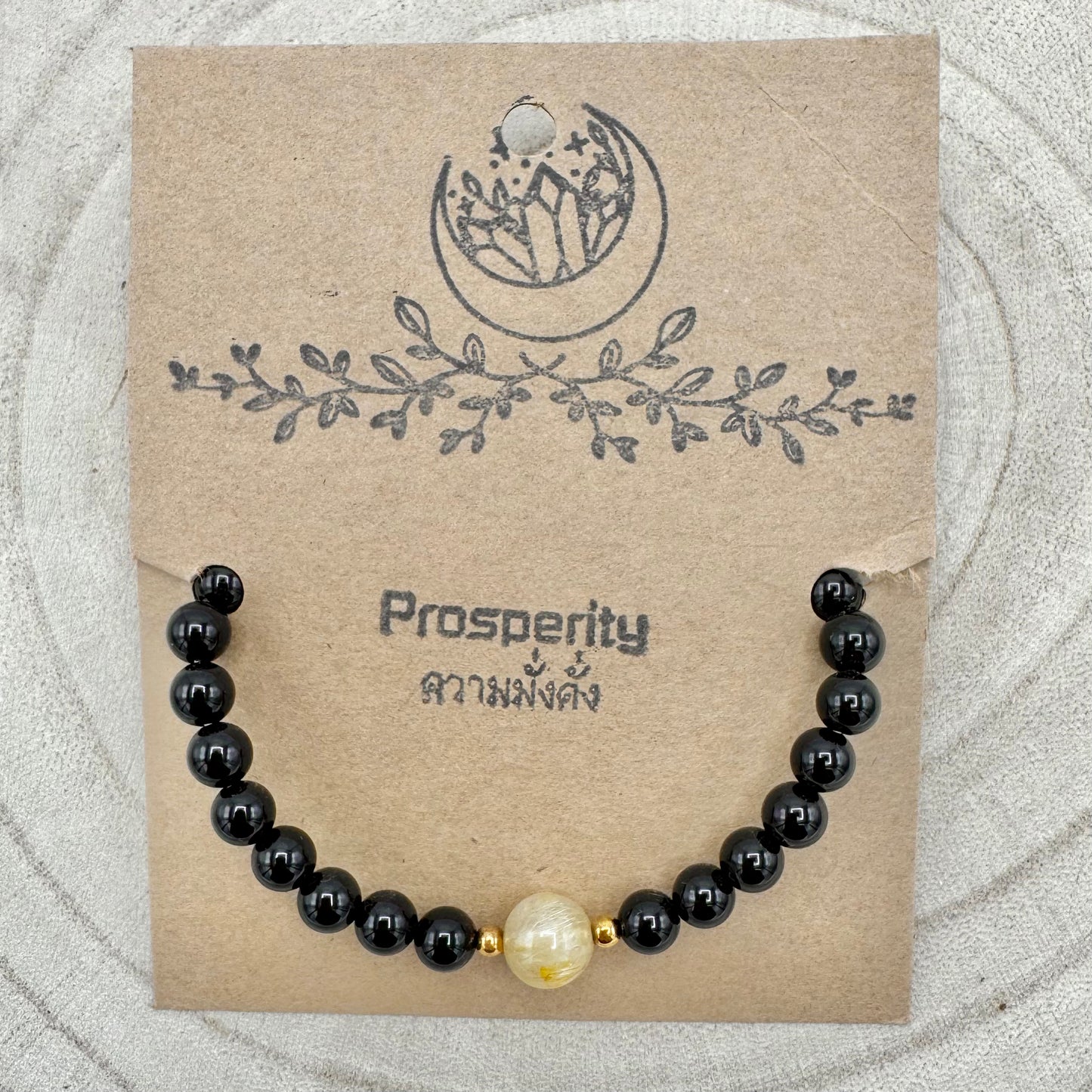 Pulseira Tailandesas c/ Intençóes - Prosperidade e Riqueza (VARIEDADES)