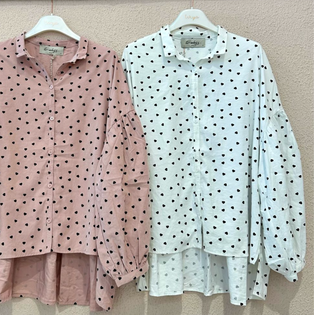 Camisa Corações